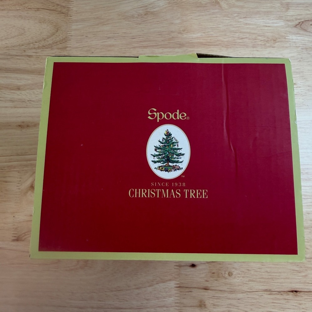 Spode Christmas Tree Nutcracker Toby Red Ceramic Collectible Mug - Lot of 2 - Picture 2 of 10